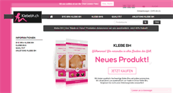 Desktop Screenshot of klebebh.ch